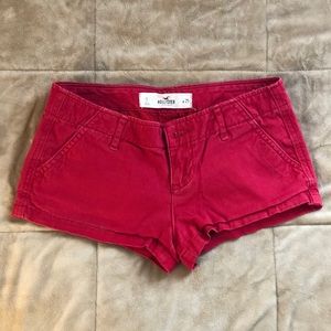 Hollister Co. Shorts - Red Size 1